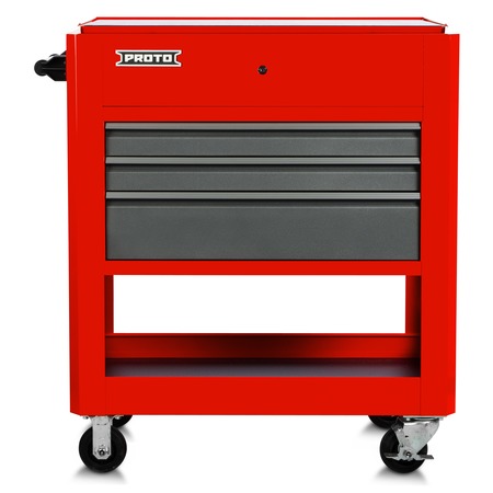 Proto Heavy Duty Utility Cart- 3 Drawer Red J559000-3RD